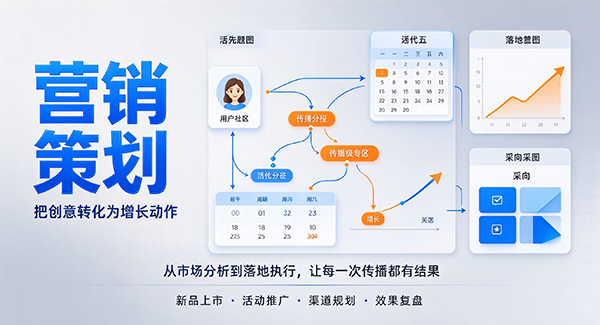 濠江区营销策划